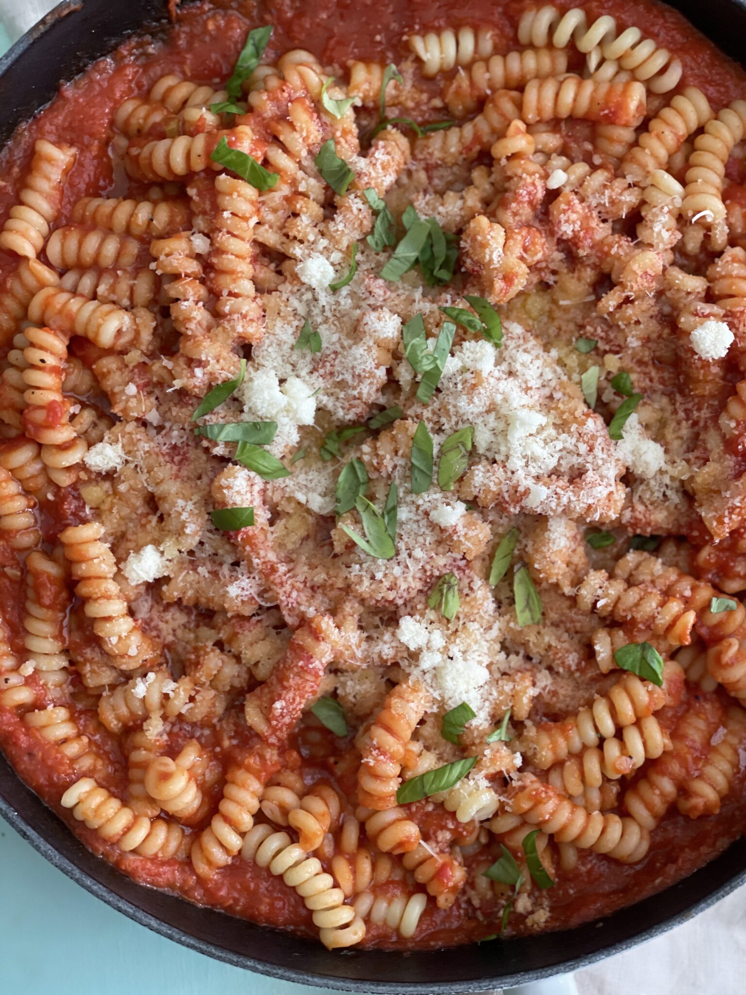 Pasta arrabiata - Madmusen