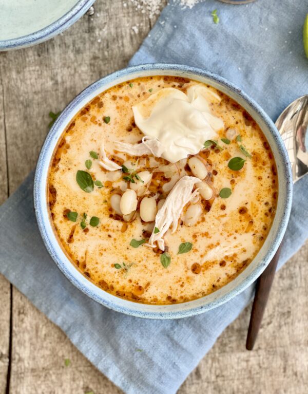 Suppe med hvide bønner og kylling Madmusen