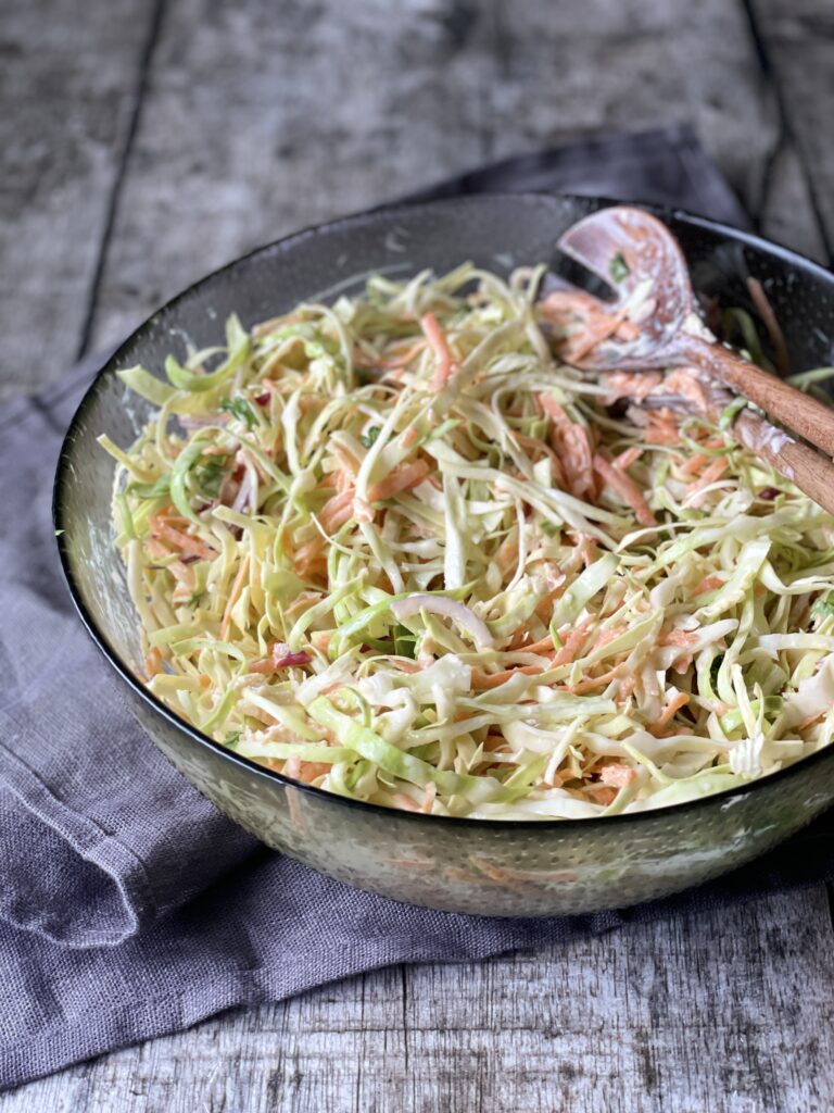 coleslaw med parmesan