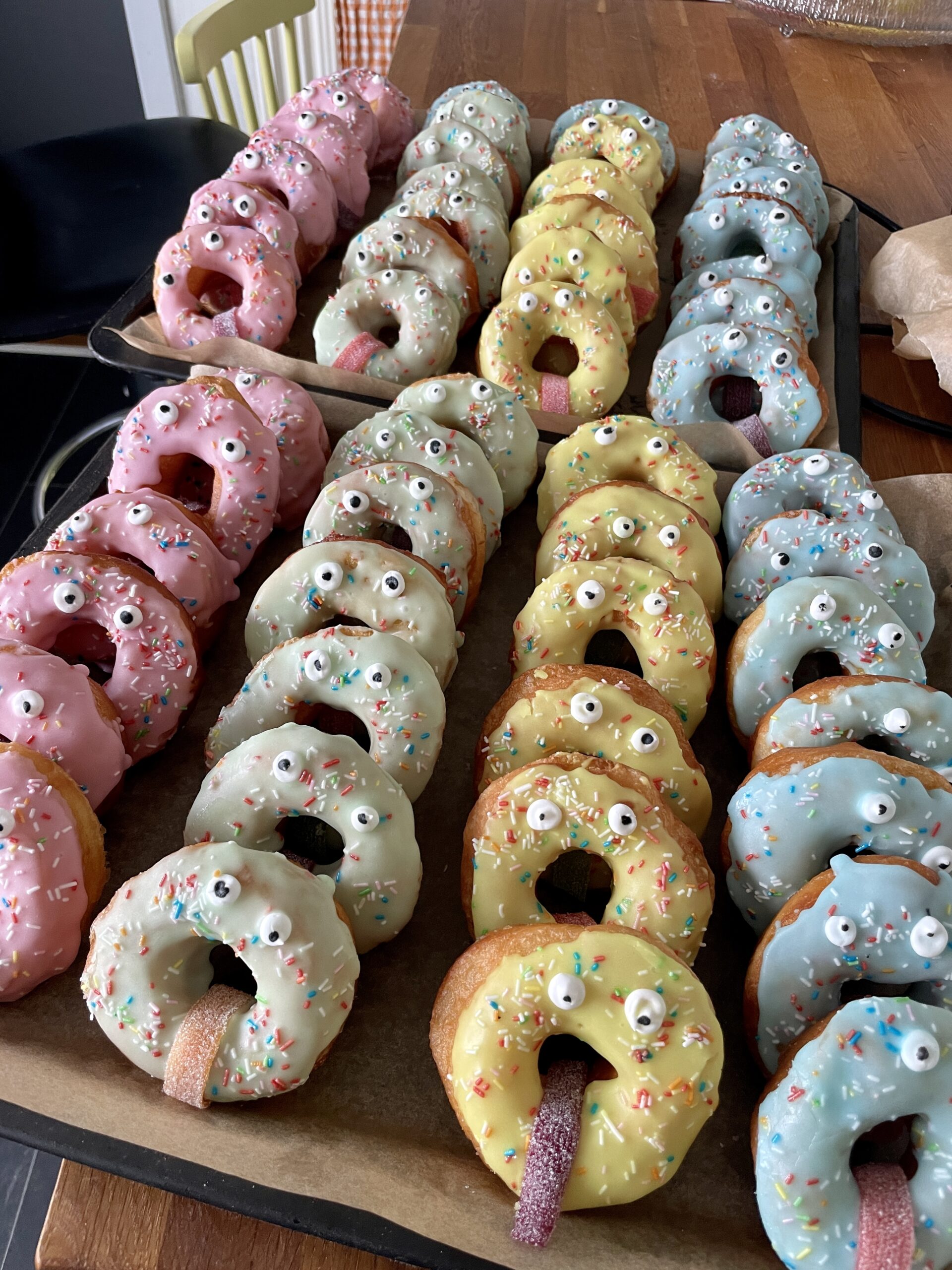 monster doughnuts