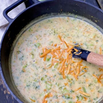 broccoli cheddar suppe