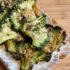 smashed broccoli i airfryer