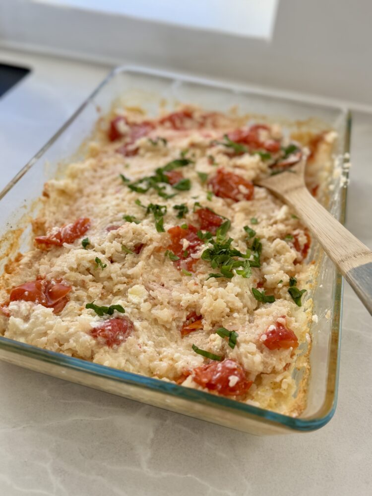 one pan ris og feta i fad