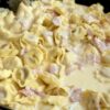 tortellini med skinke og fløde