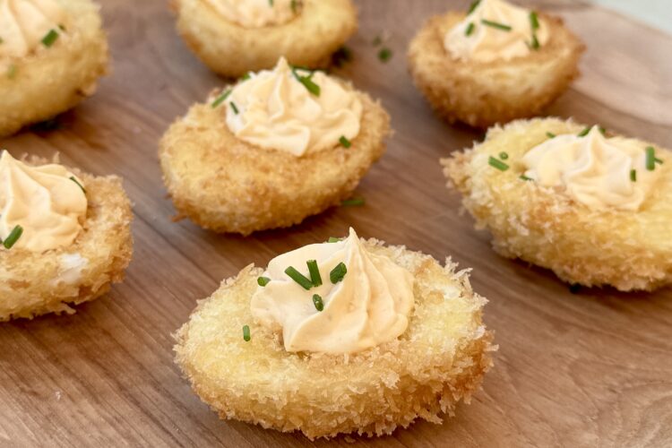 friterede djævleæg 6 - devilled eggs