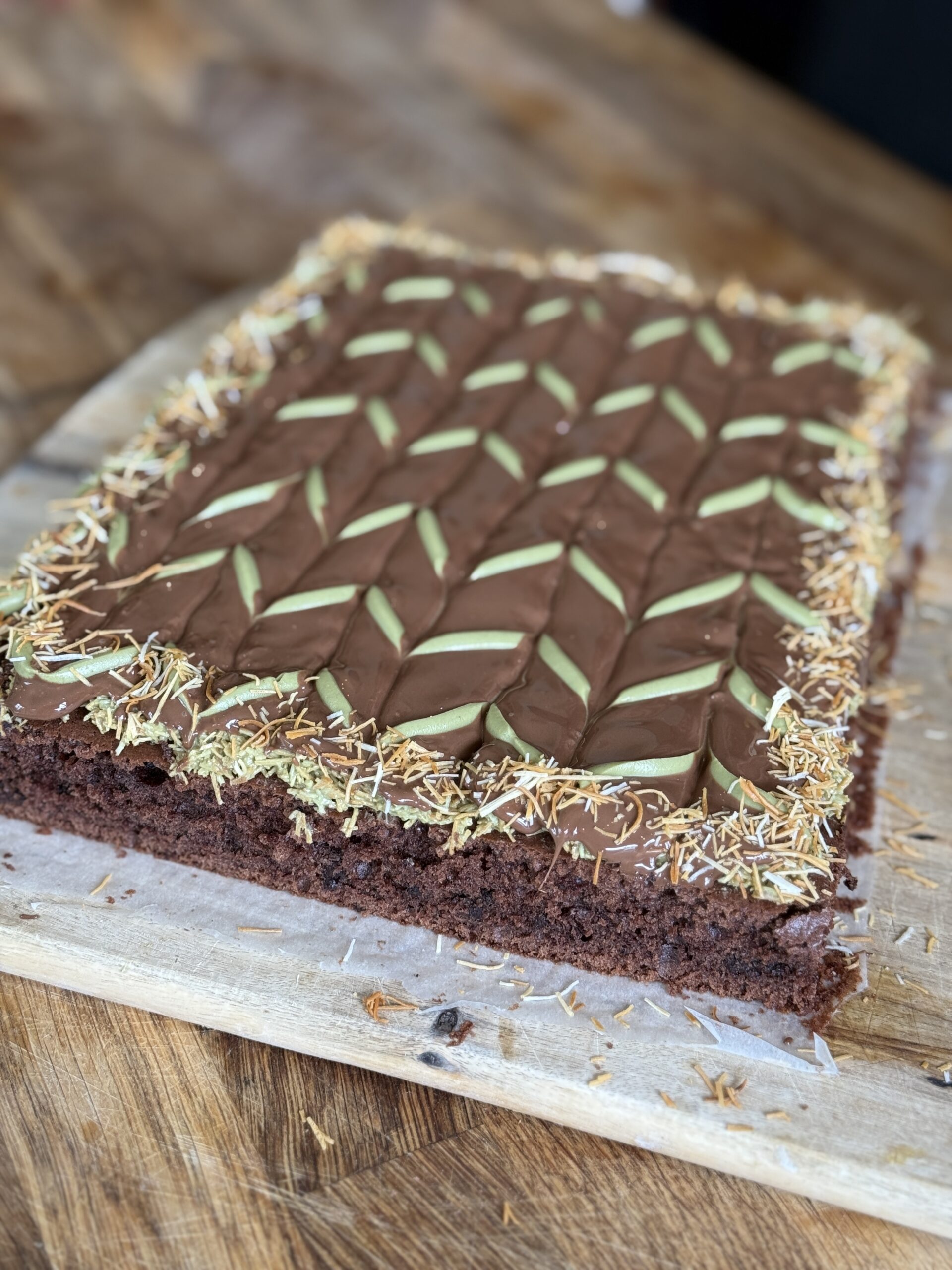 Dubai inspireret chokoladekage