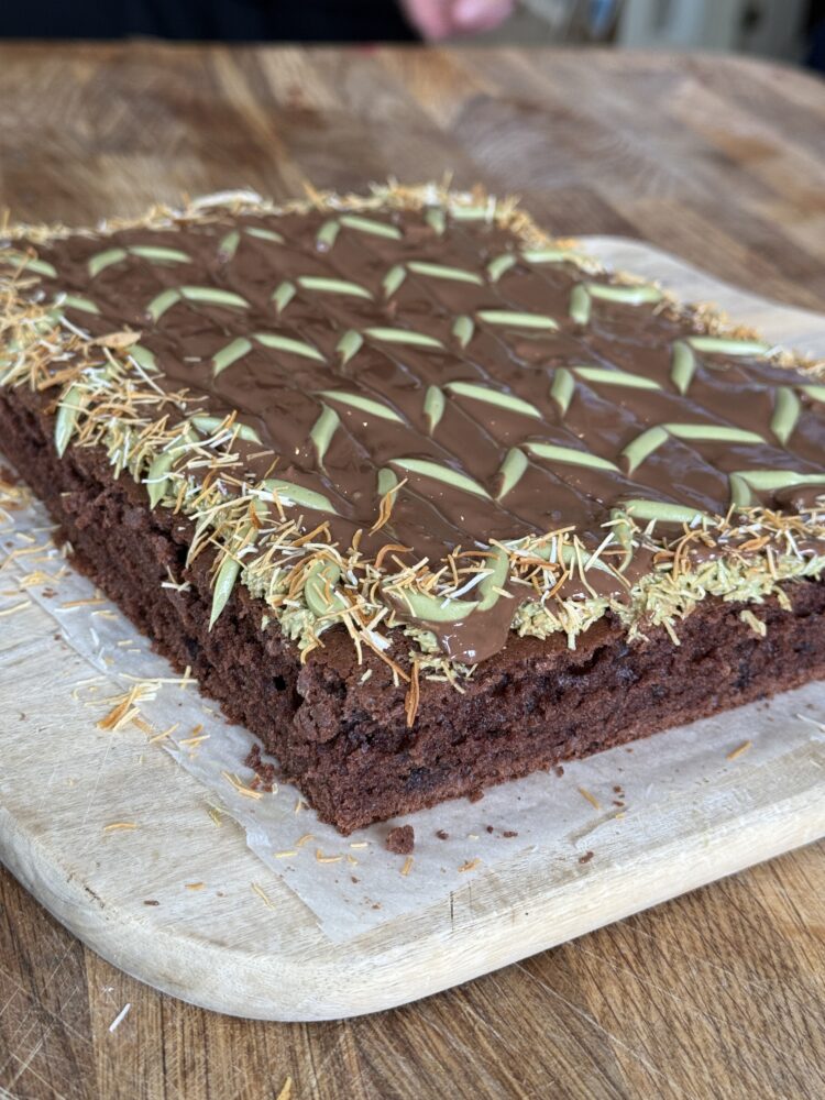 Dubai inspireret chokoladekage