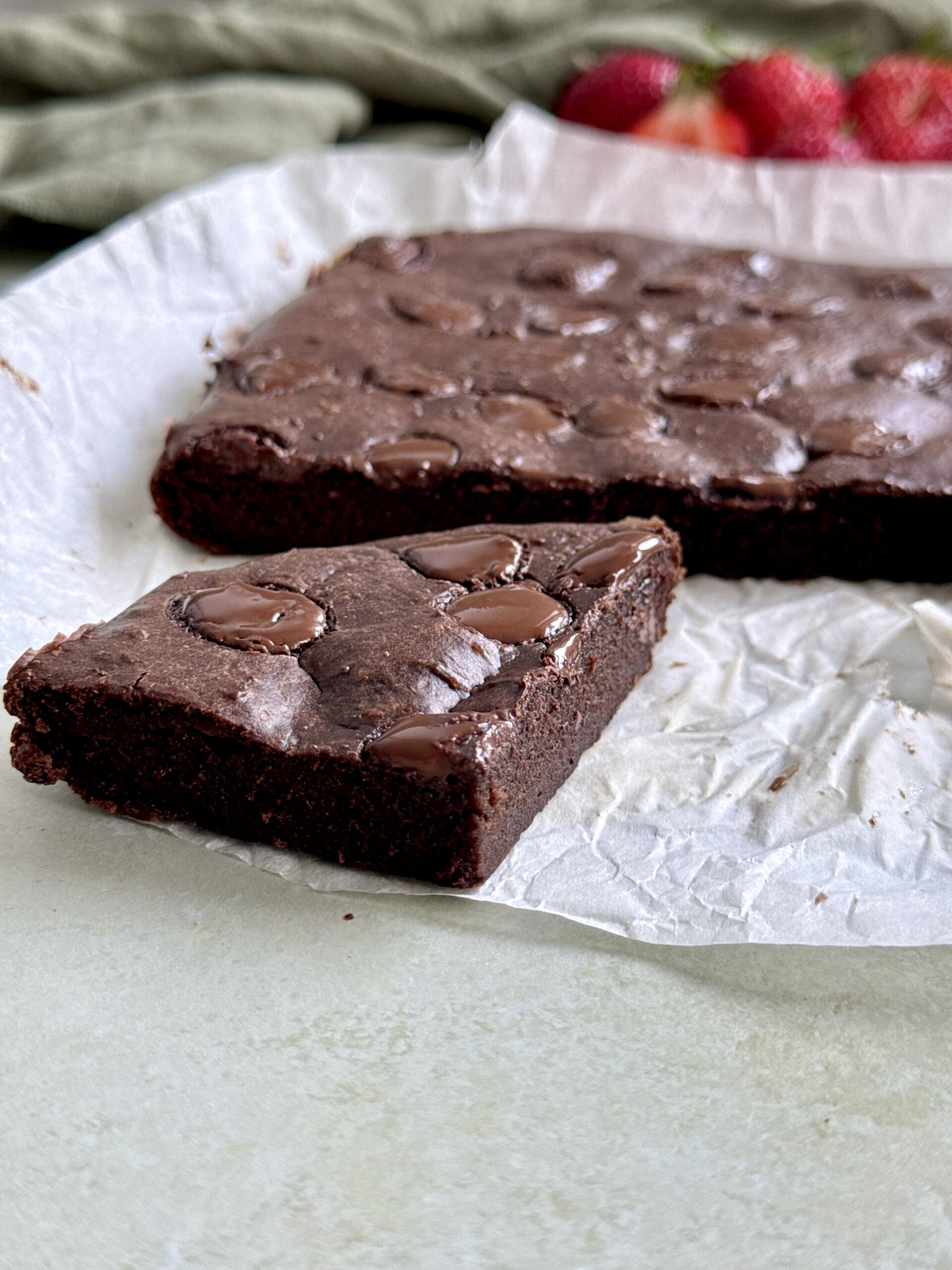 hytteost brownie