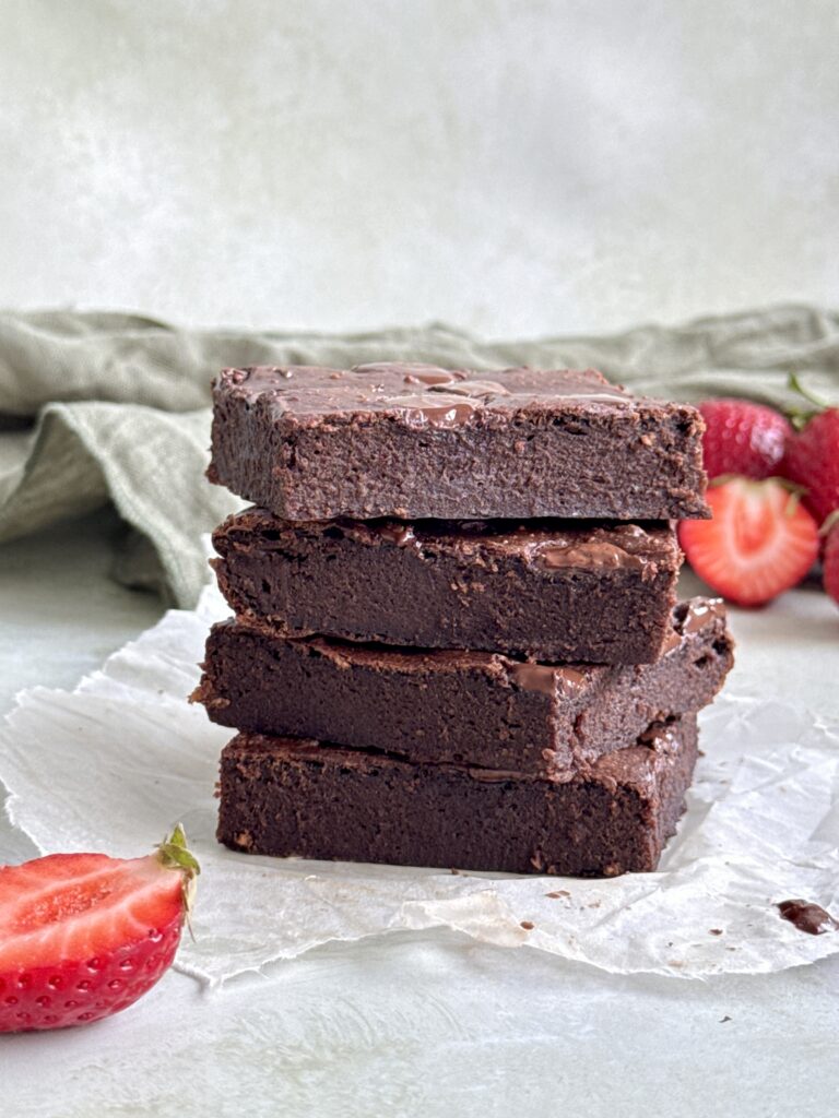 hytteost brownie