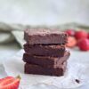 hytteost brownie
