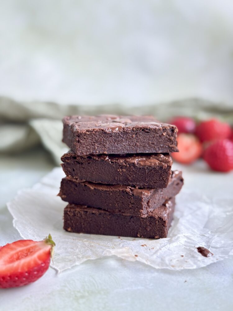 hytteost brownie