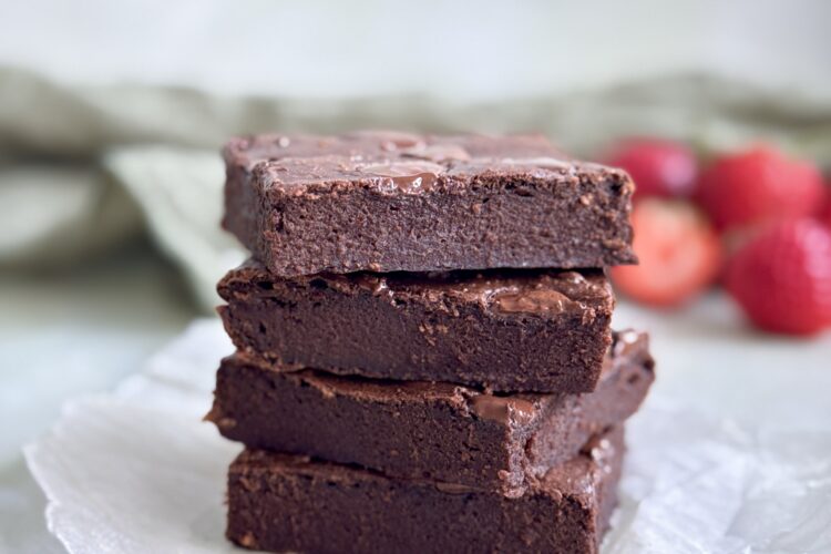 hytteost brownie