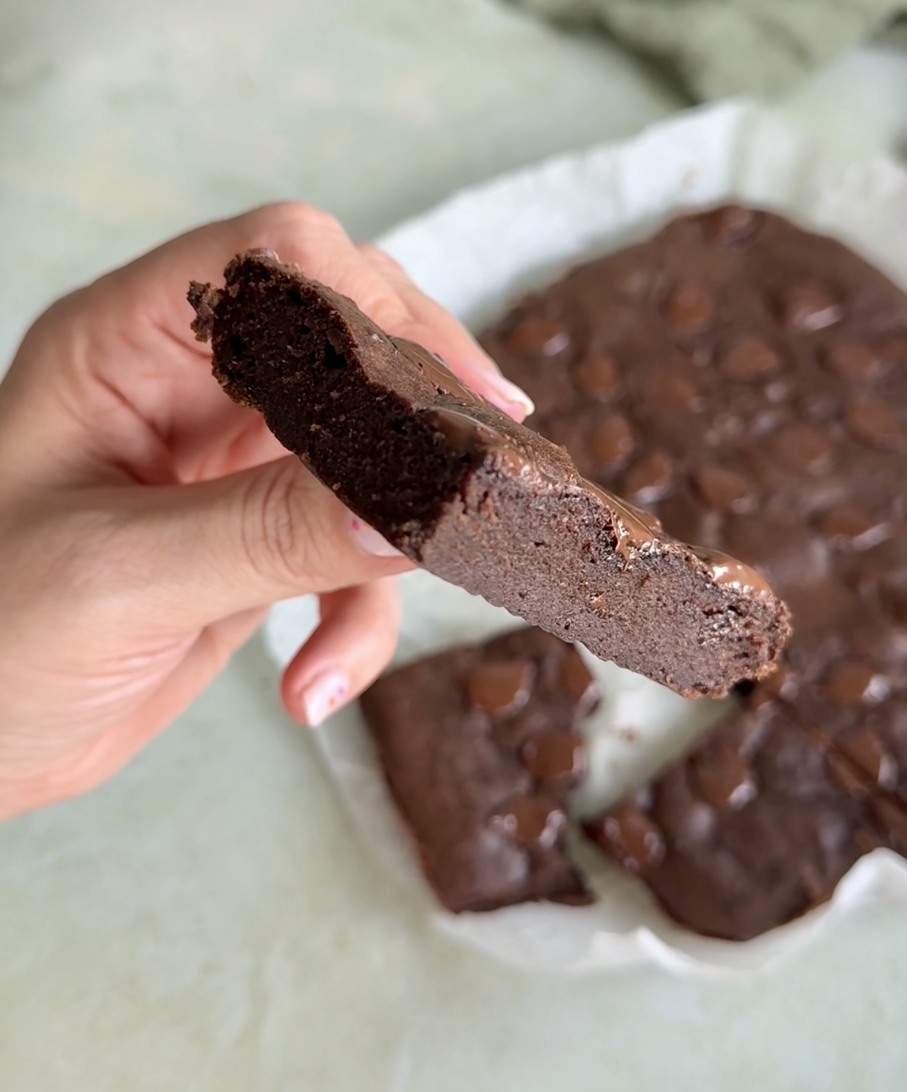 hytteost brownie