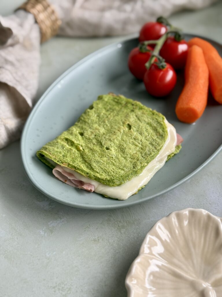 spinat toastbrød