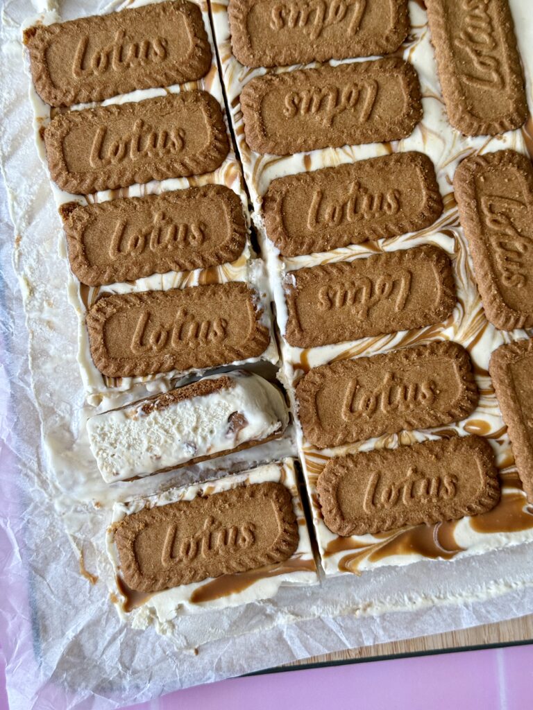 Biscoff issandwich (karamel)