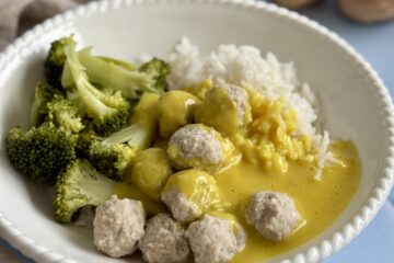 børnevenlig boller i karry