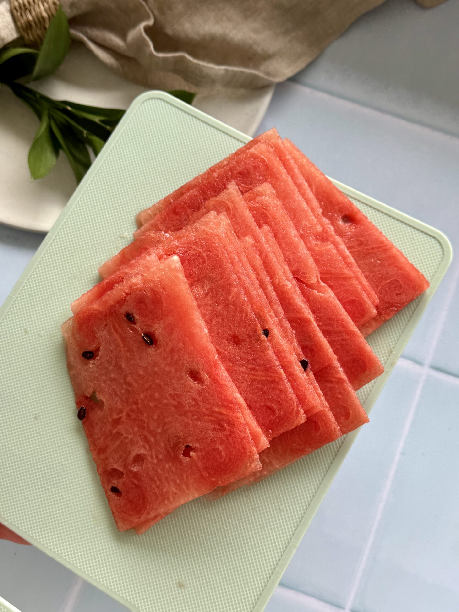 vandmelon carpaccio