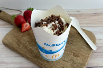 Hjemmelavet McFlurry med daim