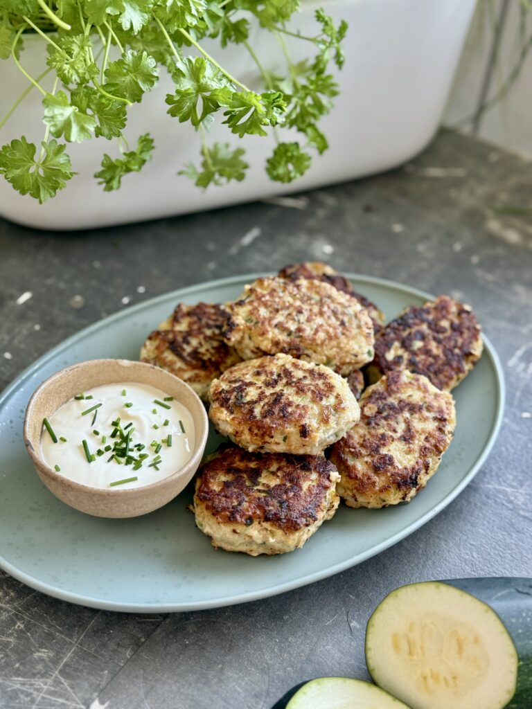 Kyllinge frikadeller med squash 2