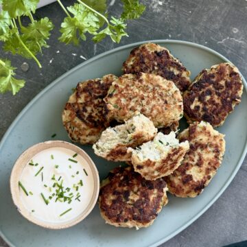 Kyllinge frikadeller med squash