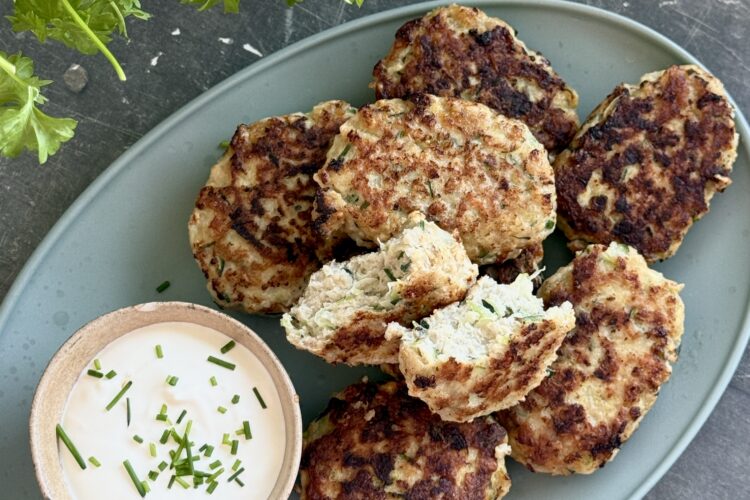 Kyllinge frikadeller med squash
