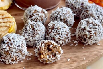 dadelkugler med gulerod - carrot cake balls