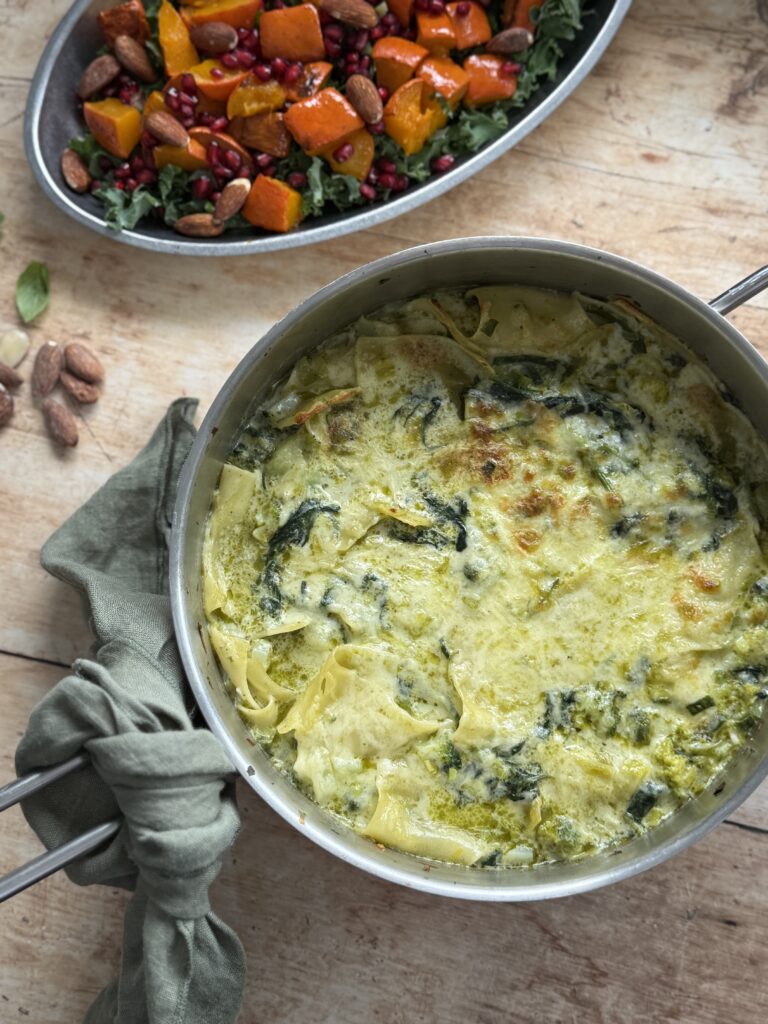 One pot grøn lasagne 2