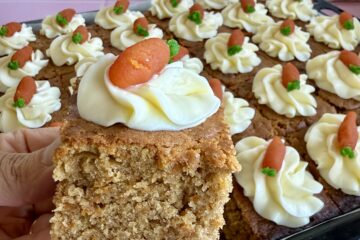 kæmpe gulerodskage i bradepande 6