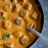 butter chicken med kødboller - nem opskrift