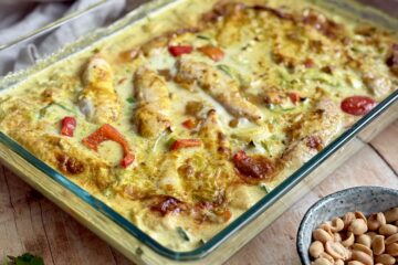 Kylling i fad med karry