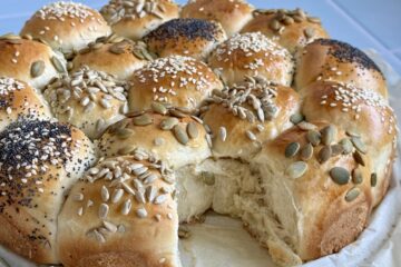 brydebrød - lækker opskrift på madbrød