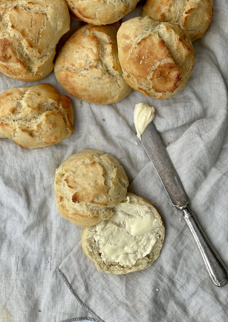 Koldhævede/langtidshævede boller