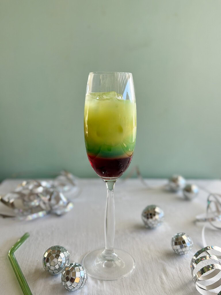 børnedrink med 3 farver