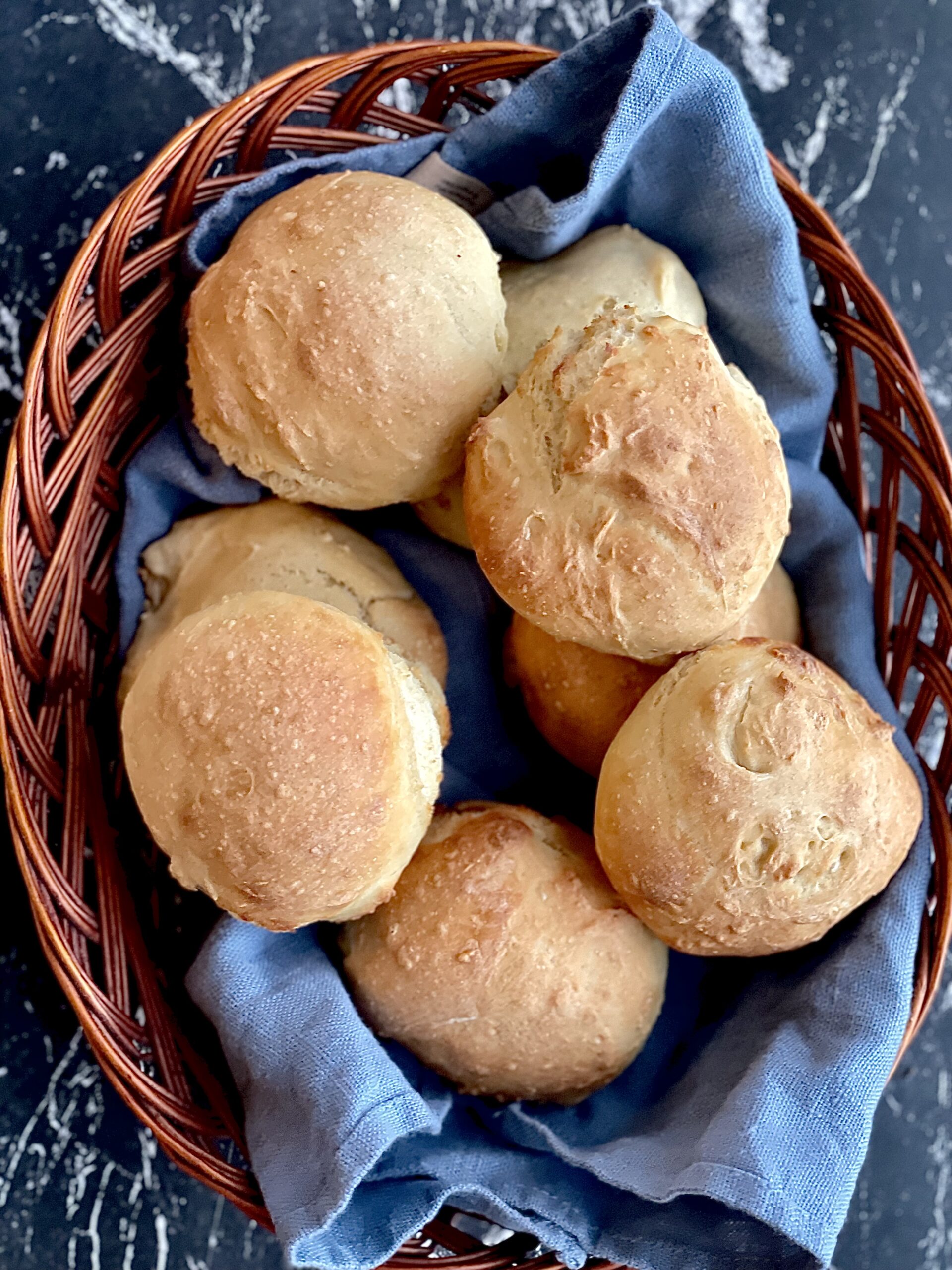 Langtidshævede ciabatta stykker