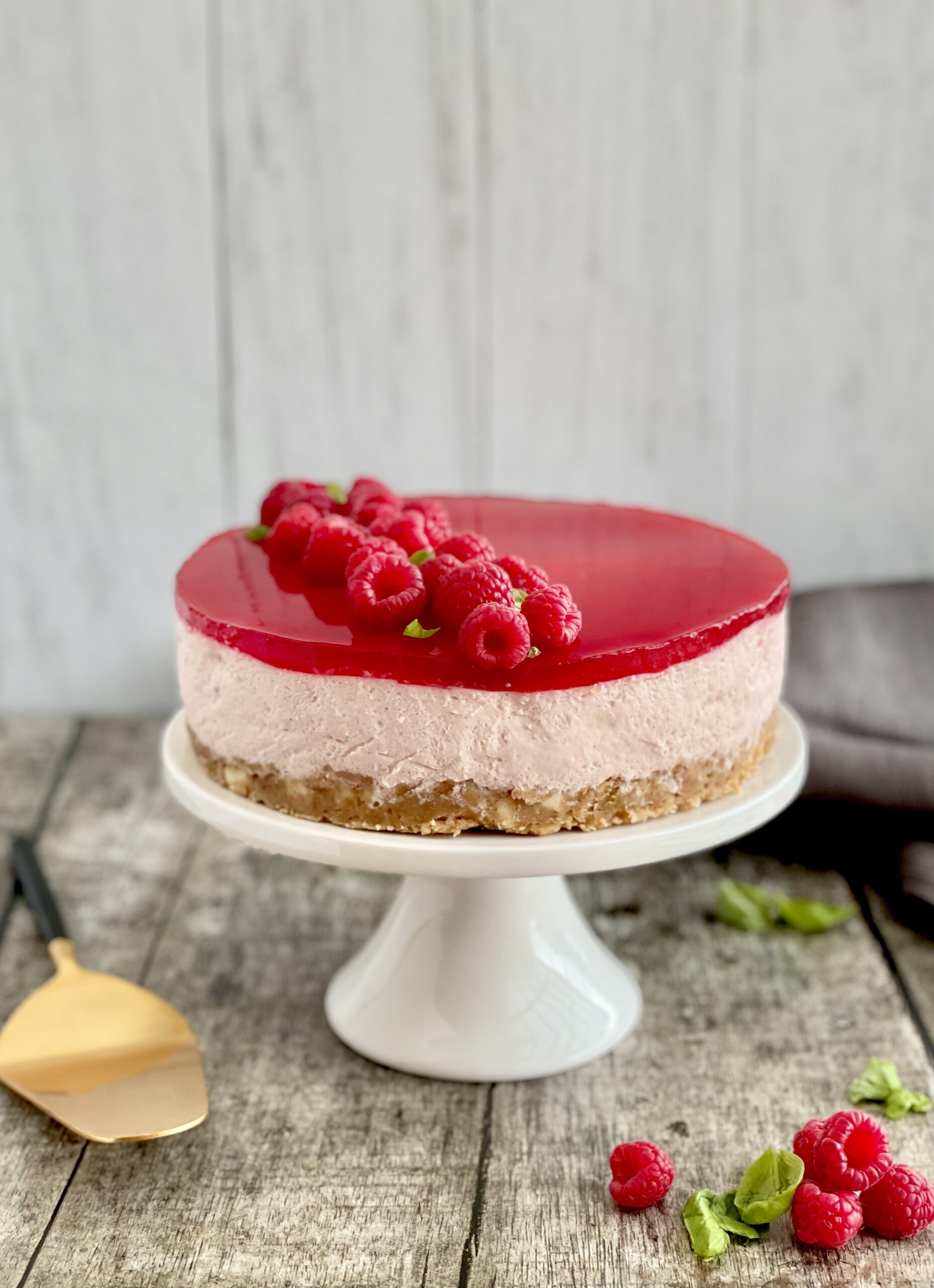 Hindbær cheesecake