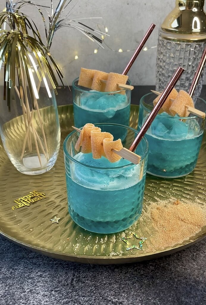 blå himmel mocktail