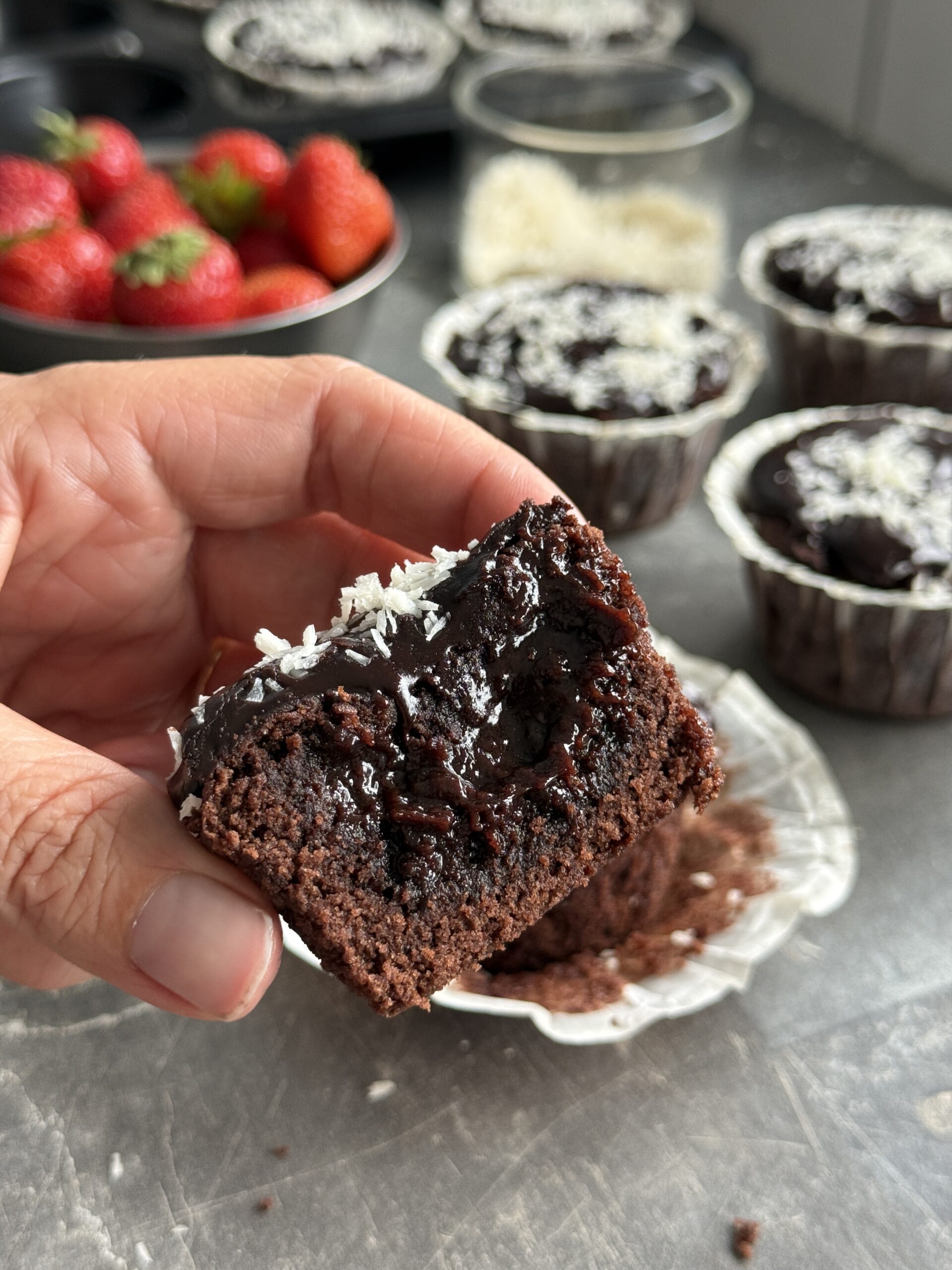 ''Den du ved nok'' muffin med blødende midte