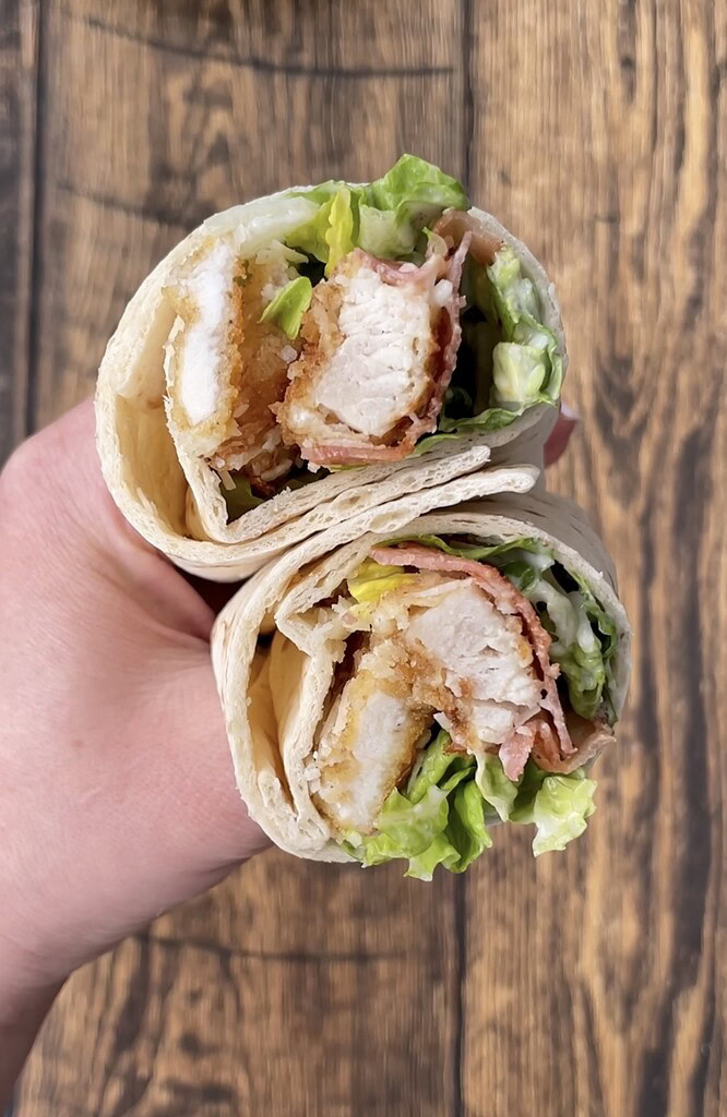 Cæsar salat wrap
