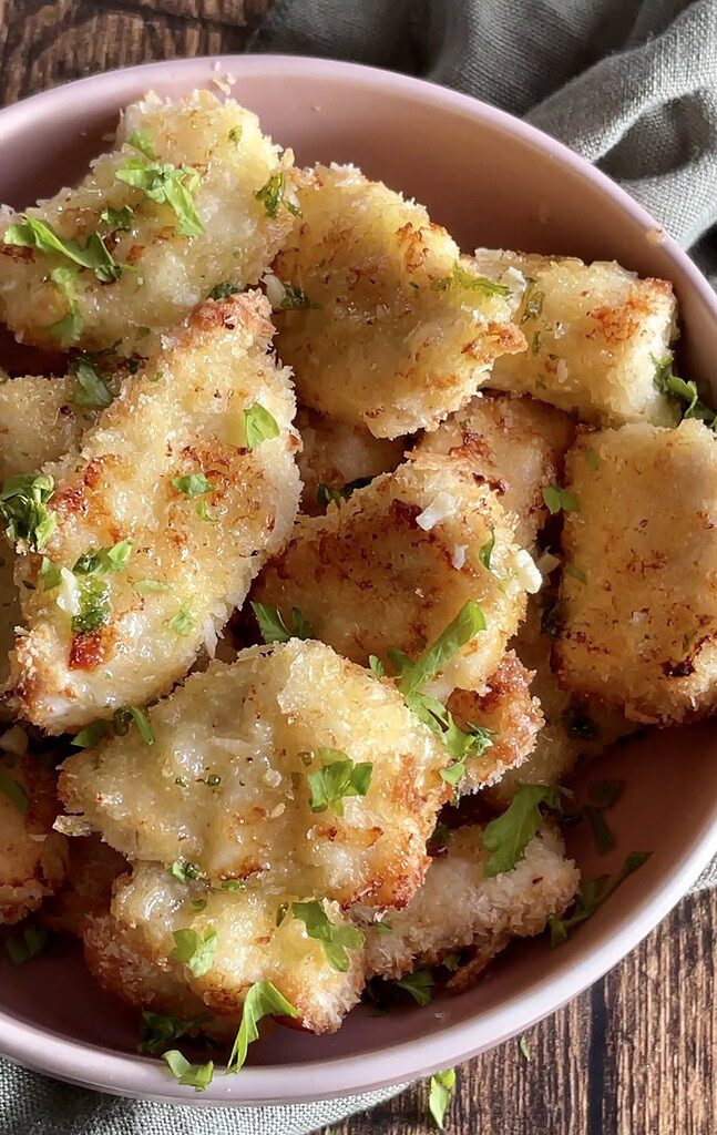 kylling med hvidløg i airfryer