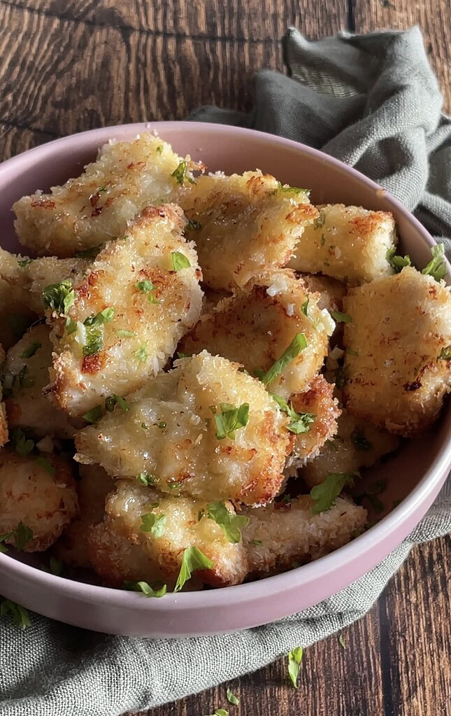 kylling med hvidløg i airfryer