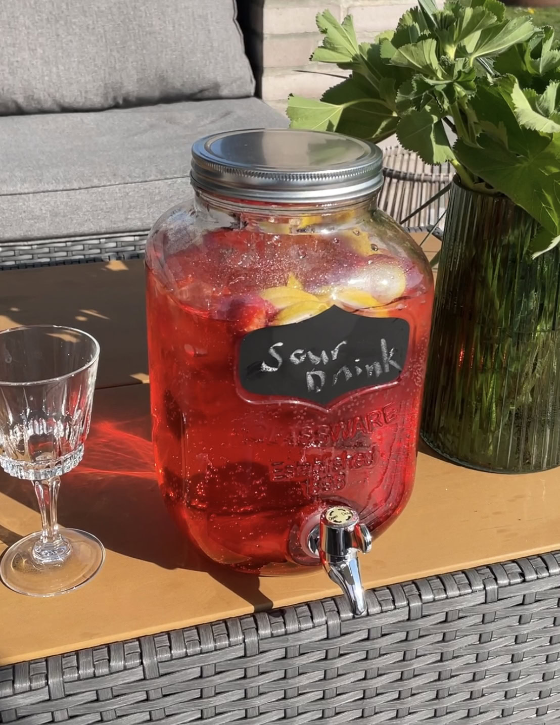 Drink: Små sure hindbær