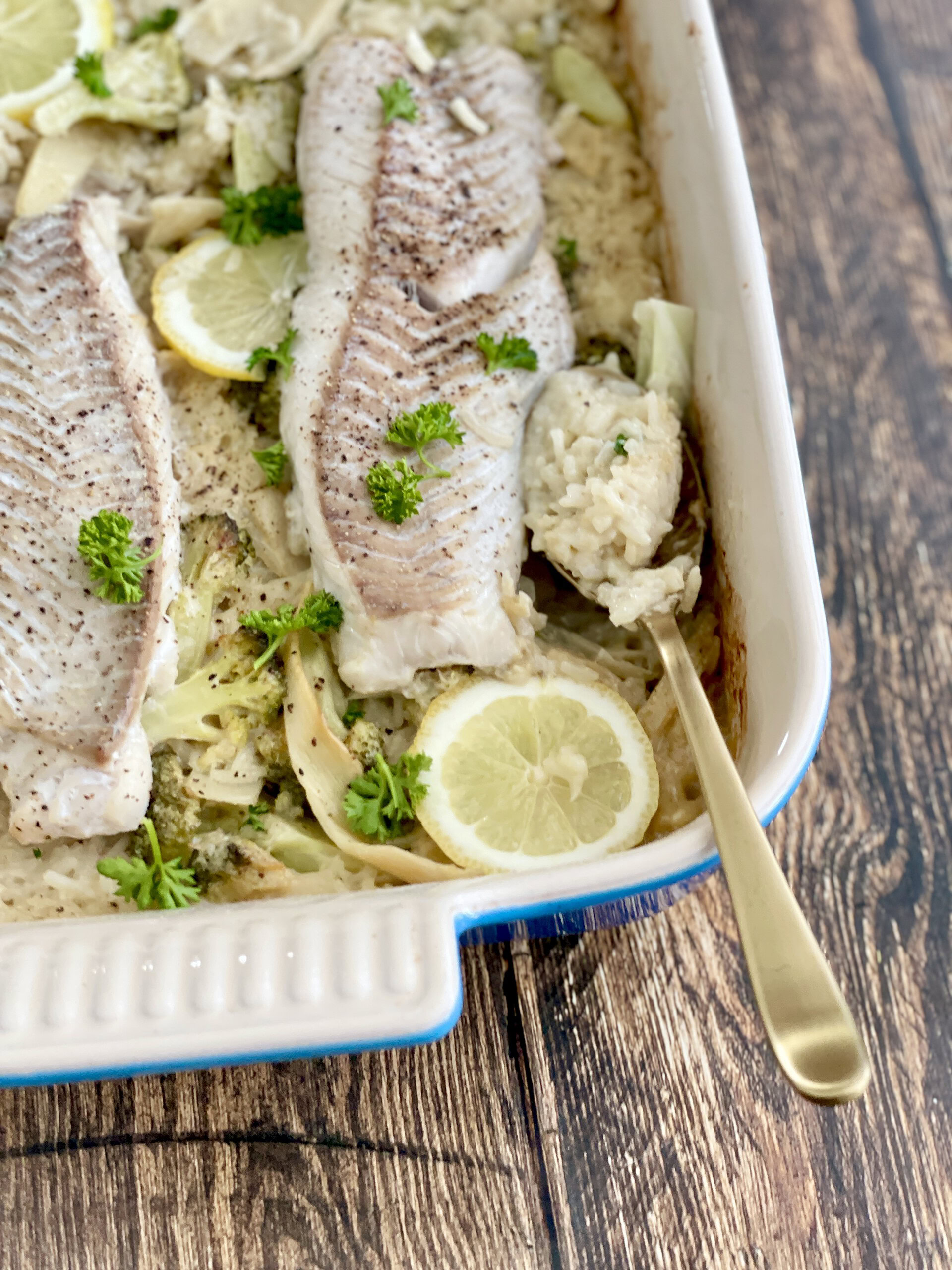 One pan med sej
