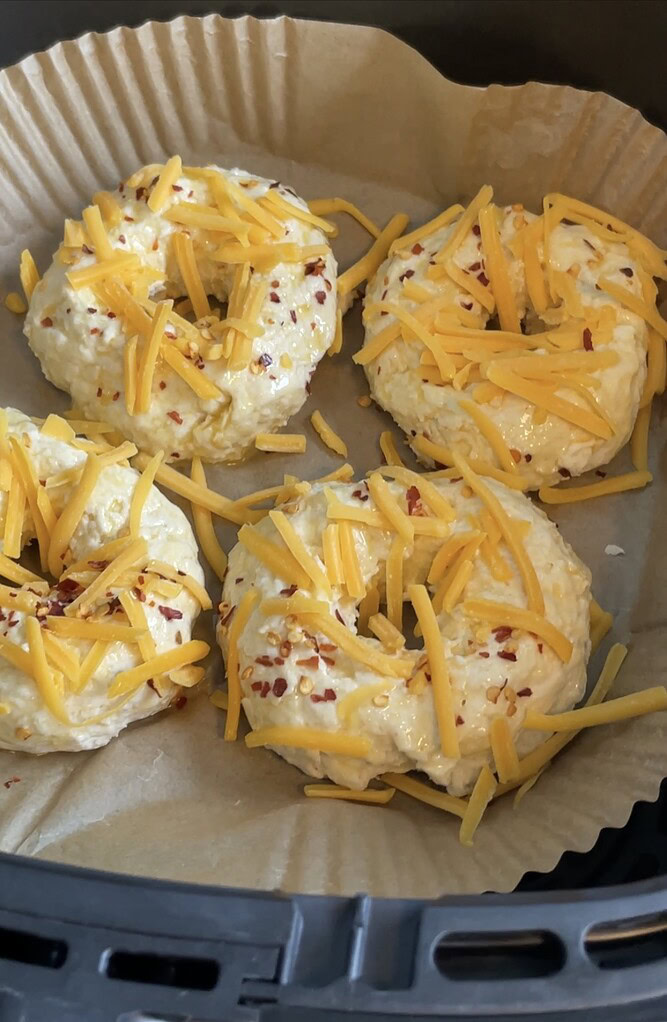 proteinholdige nemme bagels