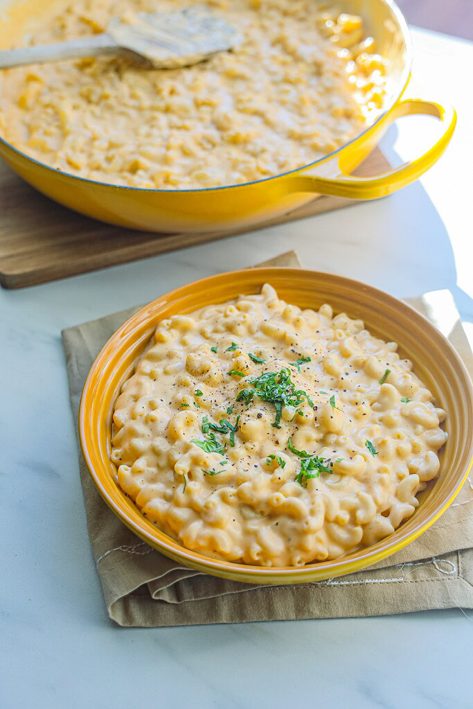 orzo med kylling og tomat