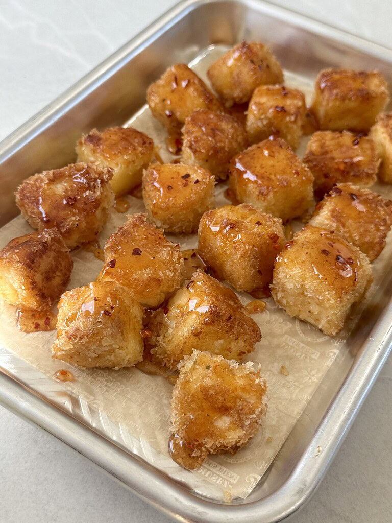 Sprødstegt halloumi