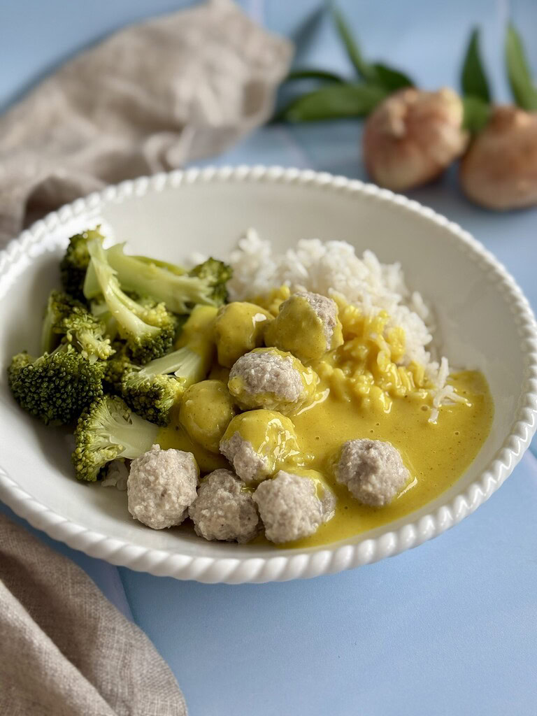 børnevenlig boller i karry