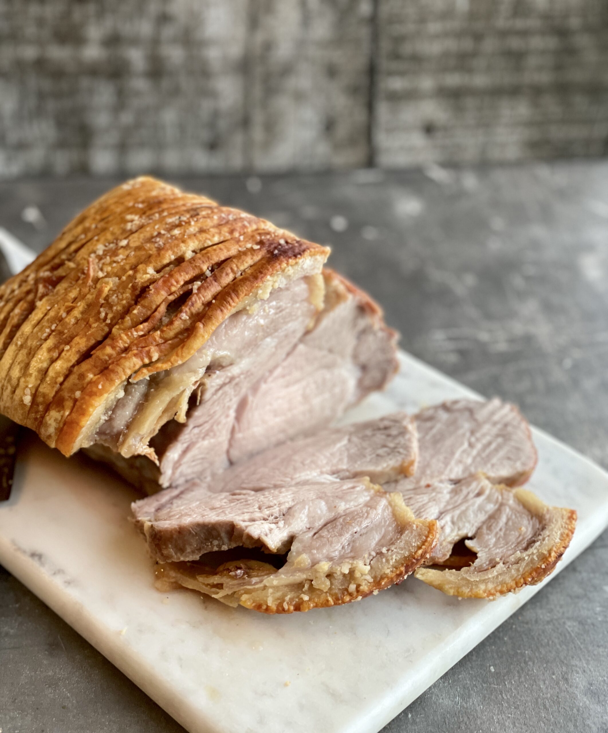 Sprød og saftig flæskesteg i airfryer