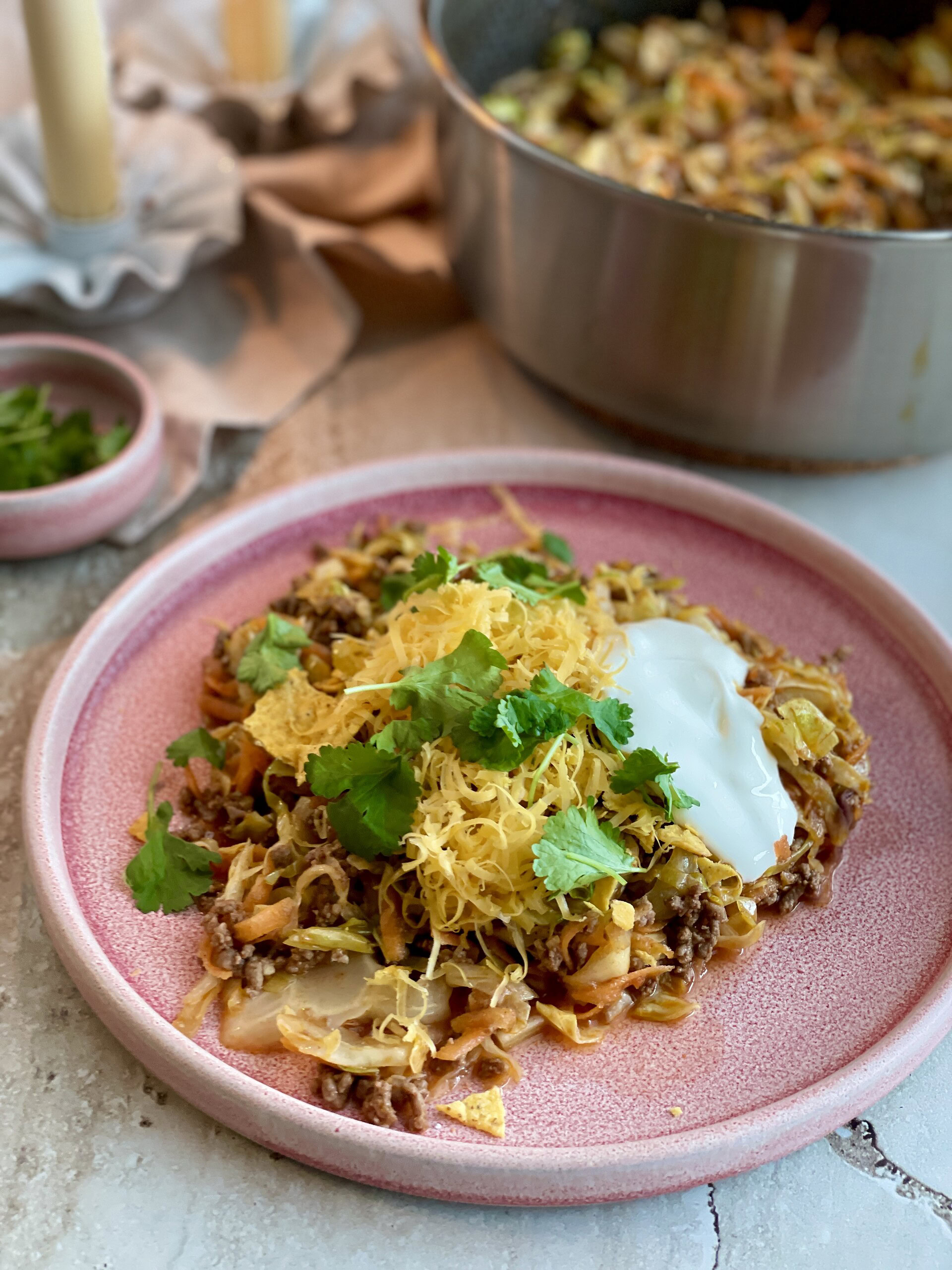 kålgryde med taco krydderi