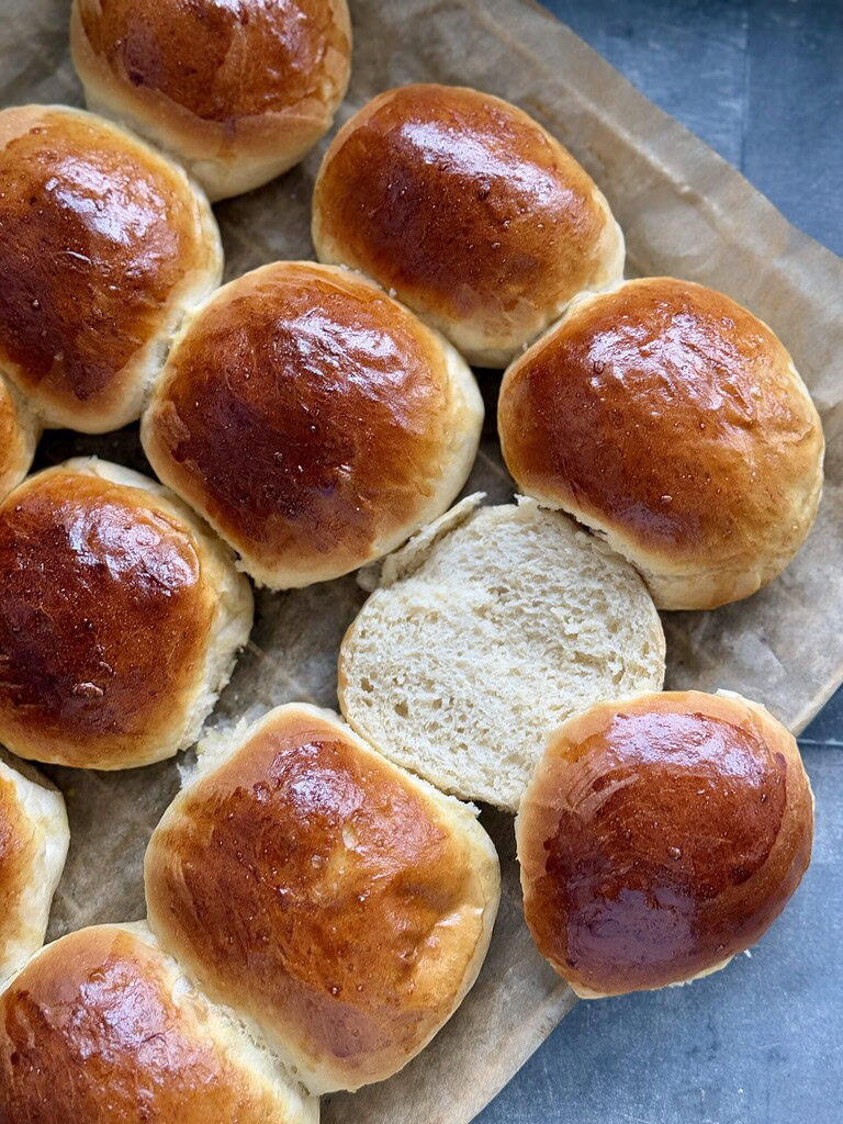 kærnemælksboller luftige