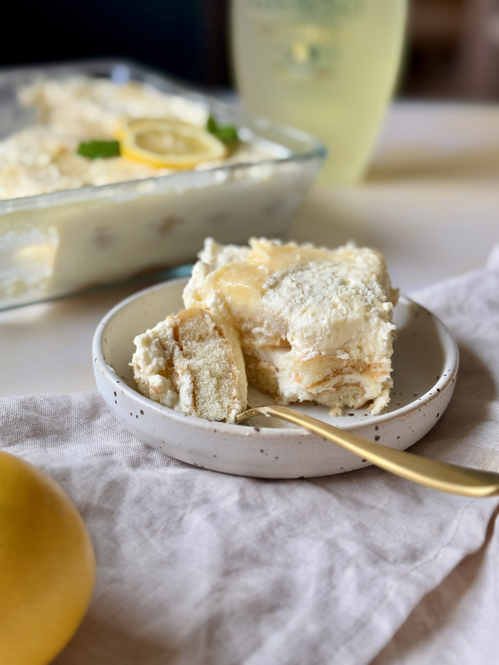 limoncello citron tiramisu